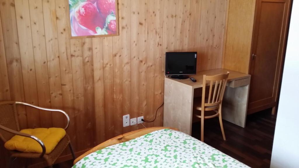 Hotel Restaurant Walliser Sonne Reckingen Rum bild